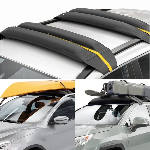 Inflatable car roof rack - car,