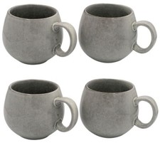 Nordic Stoneware Mugs Set of 4