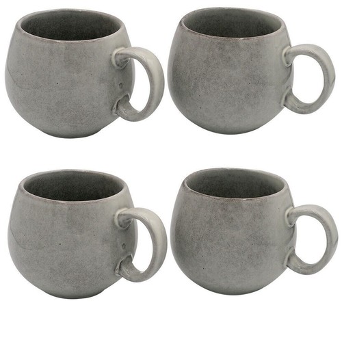 Nordic stoneware mugs set 4 - nordic,