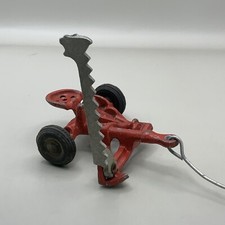 Vintage  Sickle Mower Red Cast