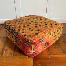 Vintage Kilim Floor Cushion