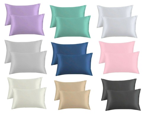 Soft silk feel pillowcase - 2, x