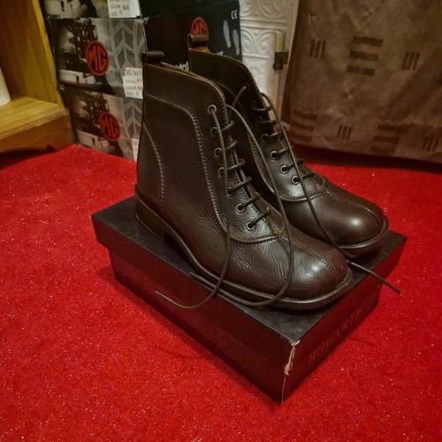 Mens leather boots brogue - mens,