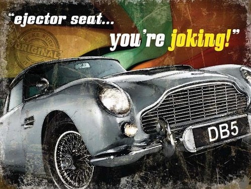Aston martin db5 - aston, seat