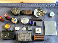 Lot Of 20 Boxes 19th Century