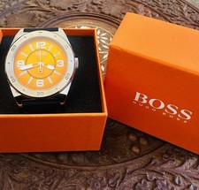 Hugo Boss Orange HB.192.1.14.2548 Men’s Watch Boxed Stainless Steel Black Strap