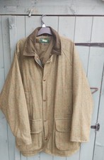 Hoggs Men's Tweed Jacket Country Hunting Shooting Field Coat