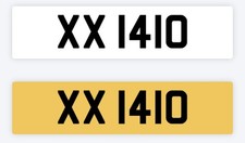 XX1410 Private number plate