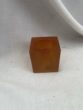 IKEA Orange Cube Candle Tea
