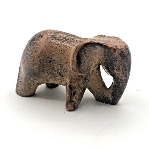 Small hand carved pink - carved,