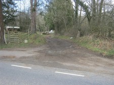 Photo A3 Entrance track to Erwgilfach Builth Wells/Llanfair-Ym-Muallt  c2013