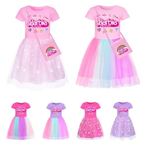 Girls barbie rainbow stars - barbie,