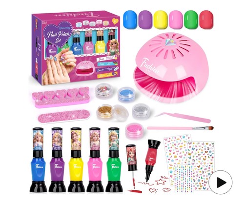 Kids nail art set peel - kids, off