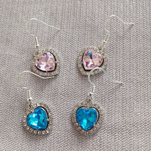 Pairs sparkly heart - pairs, of