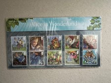 GB Royal Mail 2015 Alice in Wonderland Presentation Pack