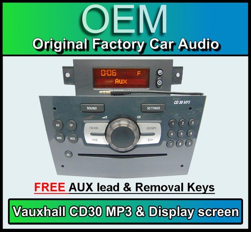 Vauxhall corsa cd30 mp3 - vauxhall,