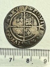 1569 Elizabeth 1st Hammered