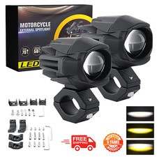 2X LED Headlight Driving Work