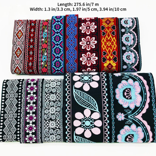 Embroidery jacquard ribbon - embroidery,