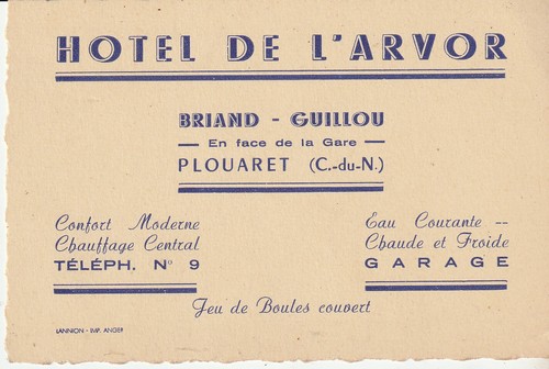 Hotel arvor business - de, l'