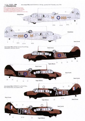 Xtradecal x72079 raf - xtradecal,