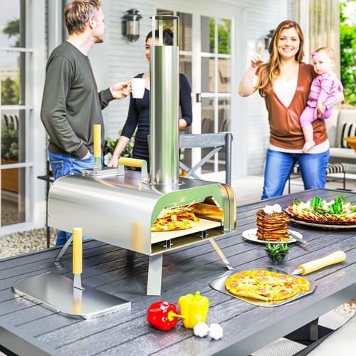 Inch outdoor pizza oven - 12,
