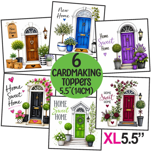 New home card toppers - 6,