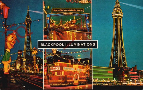Picture postcard blackpool - picture, postcard>