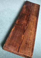 Large Thick Vintage Chunky Block of Pitch Pine Timber 39 ins X 10.5ins X 2ins