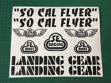 SO CAL FLYER BMX Bike Stickers