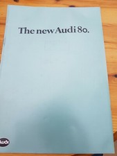 AUDI 80 LS GLS GLE saloon 1980