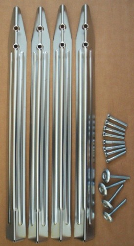 Chrome leg set for - , bally
