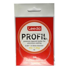 LEEDA Profil Tapered Leaders, Casts, ALL SIZES AVAILABLE, Tippet Trout Leader