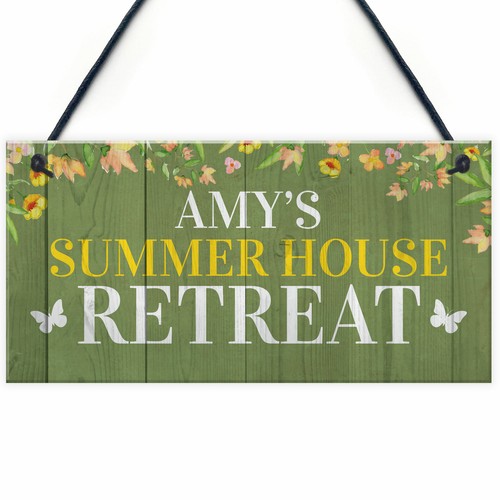 Summer house personalised - summer, home