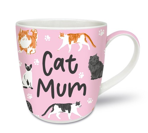 Cat mum gift mug - mug, novelty