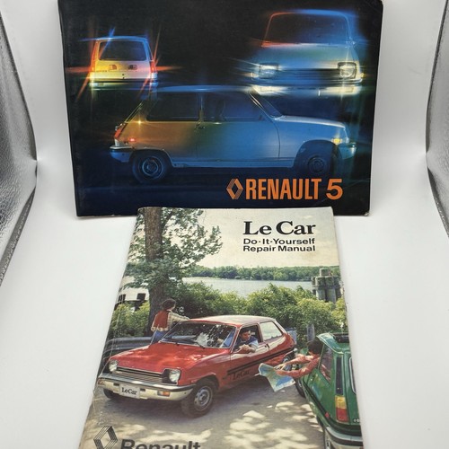 Vintage renault owner s - vintage, owner’s