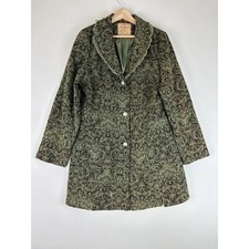 Vintage Green Brocade Dress