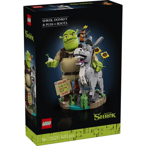Lego shrek donkey - shrek:, shrek,