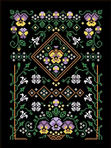 Counted cross stitch kit ct - 14,