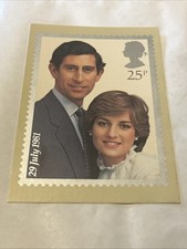 Royal Mail Stamp Postcard PHQ