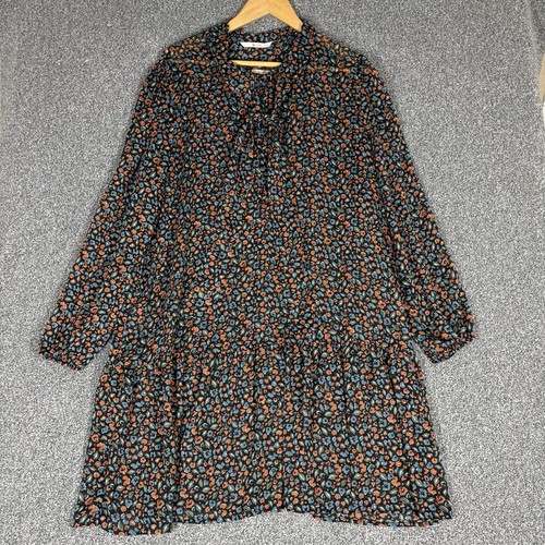 Ladies long floral blouse - tu,