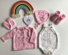 Handmade Knitted Baby Spring