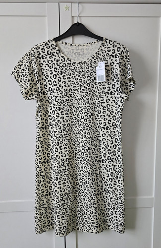 Short sleeve nightie - short, dress