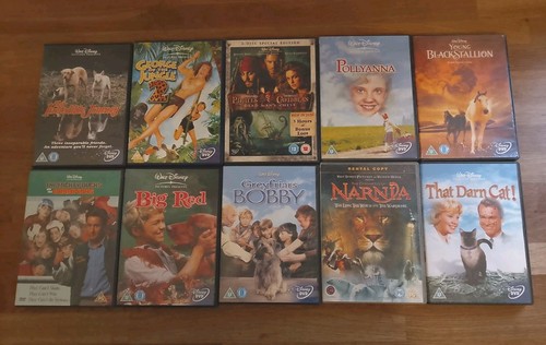 Dvd x10 mixed disney live - dvd,
