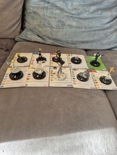 Marvel Heroclix Bundle Of 10 Unique and rare Figures. All with Correct Cards #4