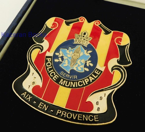 Vintage police municipale - vintage,