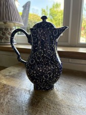 Vintage Burleigh Blue Calico
