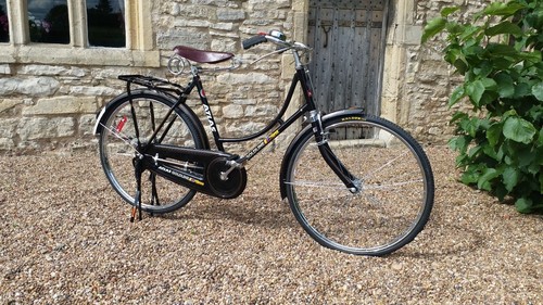 Lady vintage bicycle classic - lady,