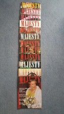 Majesty Magazine. The Monthly Royal Review Volume 9. All 12 Issues 1988/1989