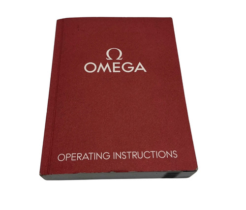 Omega operating instructions - operating,